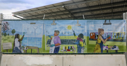 NineDot Energy and BBL Clean Energy Mural Reveal