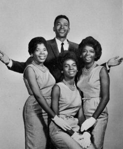 Marvin Gaye with the Vandellas