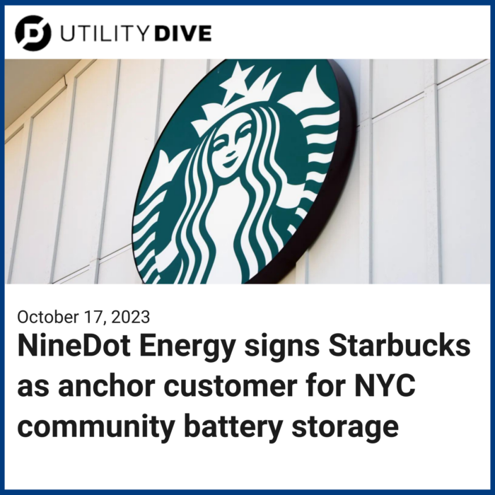 Starbucks NineDot Energy